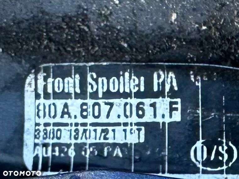 AUDI Q5 SQ5 80A FY S LINE LIFT LY9T HOKEJ SPOJLER ZDERZAKA LEWY PRZOD 22R. - 5