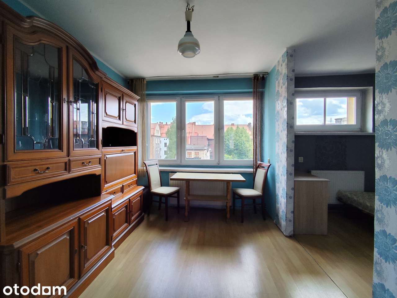 36,10 m2, 2 pokoje, do remontu, gazowe, w bloku, 4 piętro -ul Woźniaka