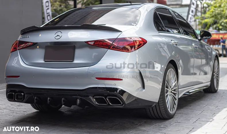 Difuzor bara spate compatibil cu Mercedes C-Class W206 S206 (2021+) C63 Design - 3