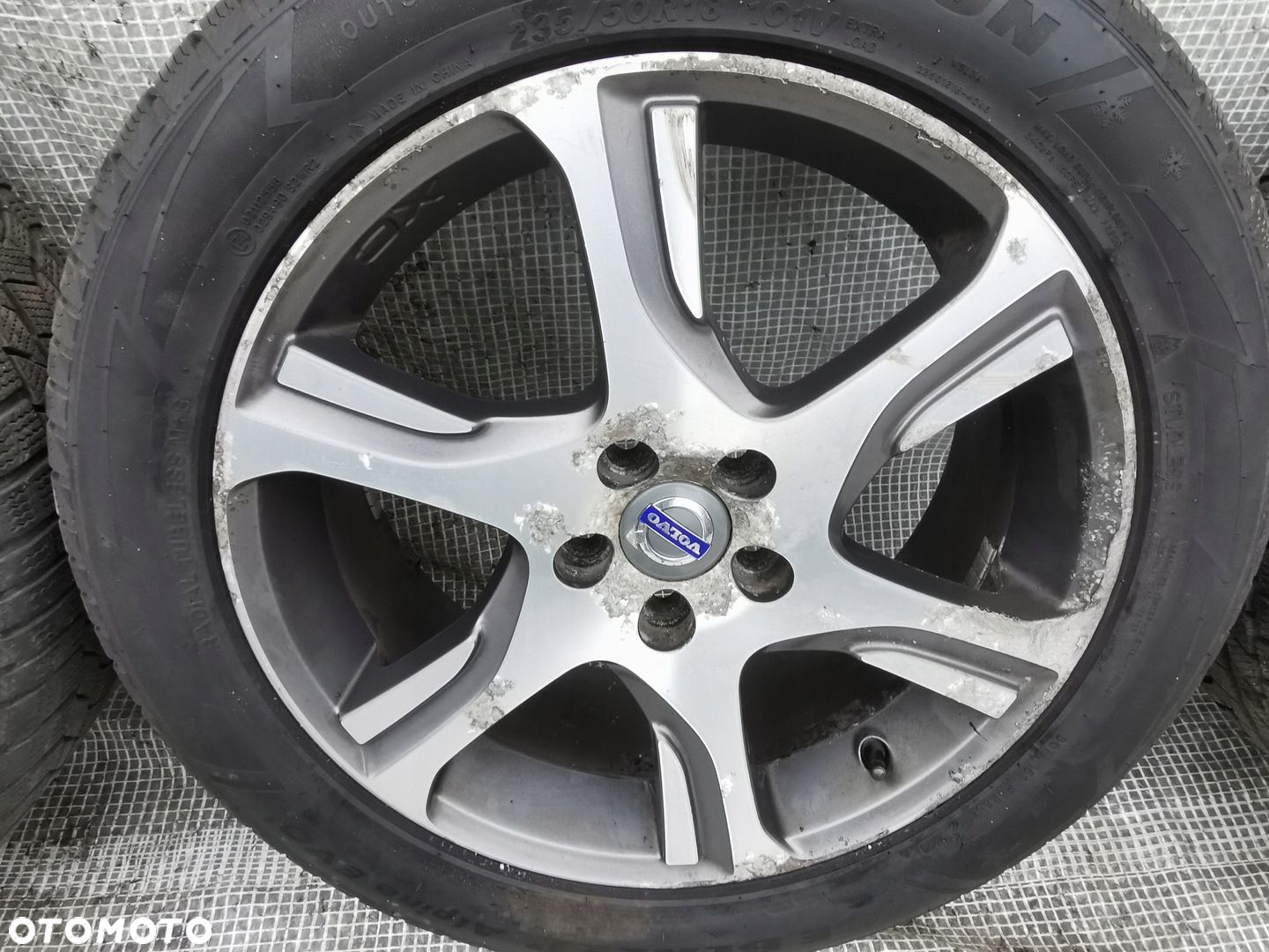 VOLVO XC70 XC60 V70 KOŁA ZIMOWE OPONY FELGI ZIMA 235/50R18 5x108 ET55 7MM - 8