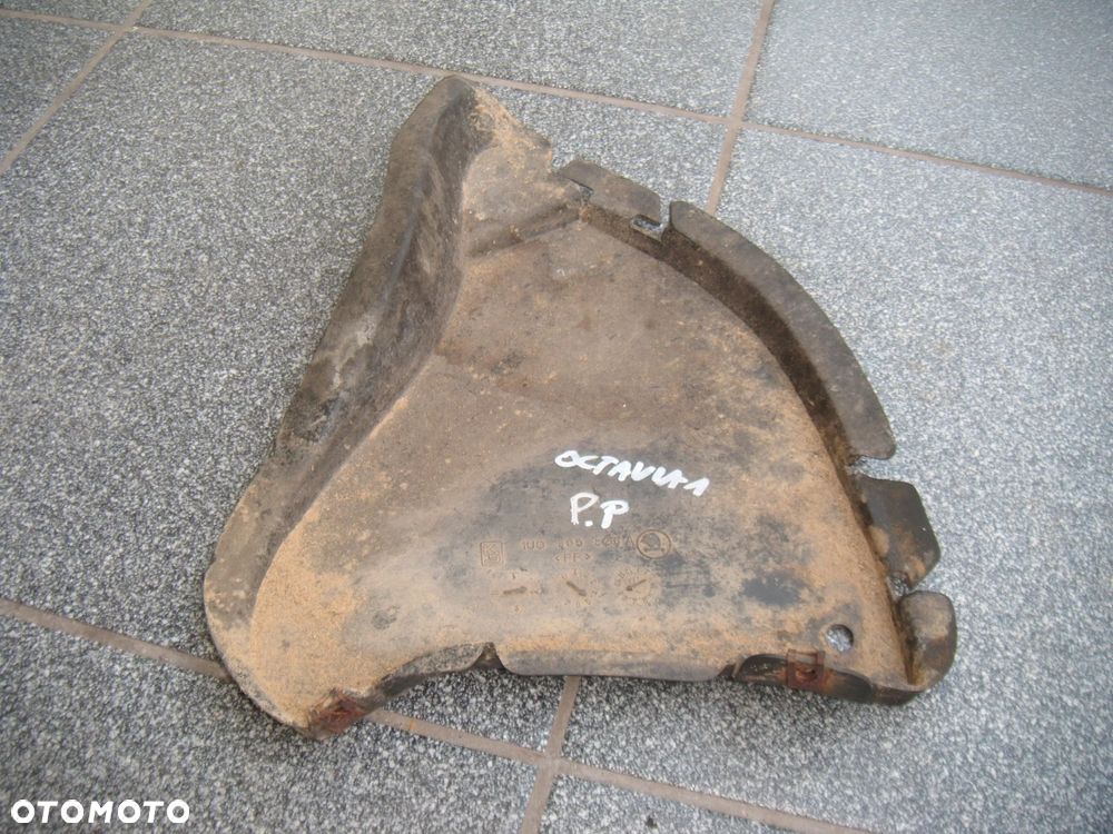 skoda octavia 1 nadkole- osłona pod zderzak prawy przód 1u0805826a - 1