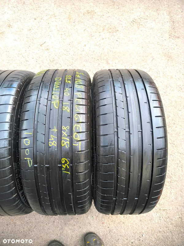 225/40R18 92Y Opony Letnie Lato DUNLOP SPORT MAXX RT2 6mm Legnica ALU-RAD 21r. 225/40