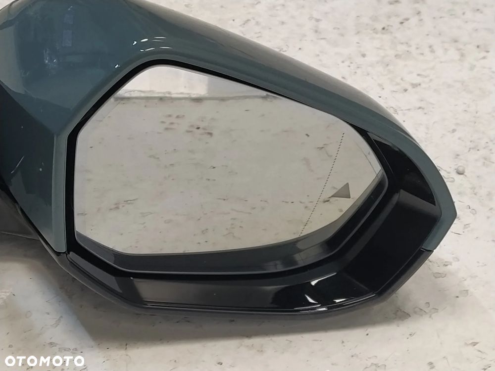 BMW 5 G60 G61 LUSTERKO ZEWNĘTRZNE PRAWE ASFERYCZNE ASYSTENT FOTOCHROM KAMERA 9+8+1 PIN KOMPLETNE UK ORYGINAŁ - 10