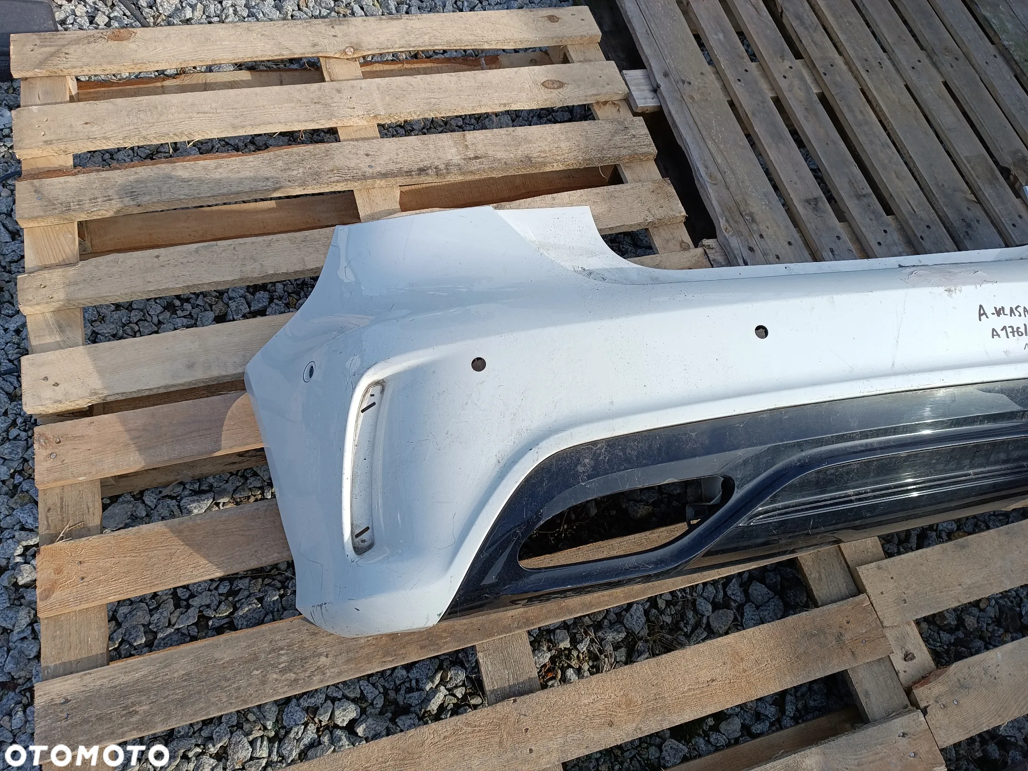ZDERZAK TYŁ TYLNY MERCEDES A KLASA W176 AMG - 6