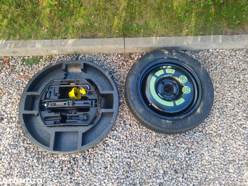 PEUGEOT 207 06- 1.6 VTI KOŁO ZAPASOWE WKŁAD LEWAREK 4X108 R15 - 1