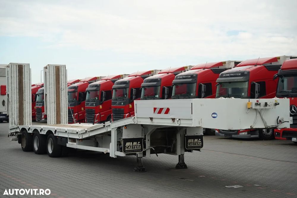 Altul REMORCA AUTO AMC CASTERA / ÎNCĂRCARE JOSĂ / 13,5 M / TABEL HIDRAULIC / TABELE HIDRAULICE / AX DE DIRECȚIE / TRONCIU - 11