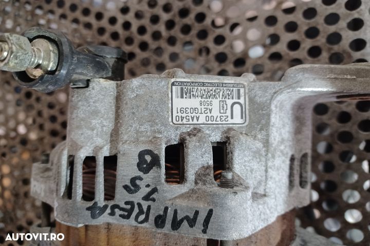 Alternator 1.5B  23700AA540 Subaru Impreza 3 [2007 - 2012] Hatchback - 3