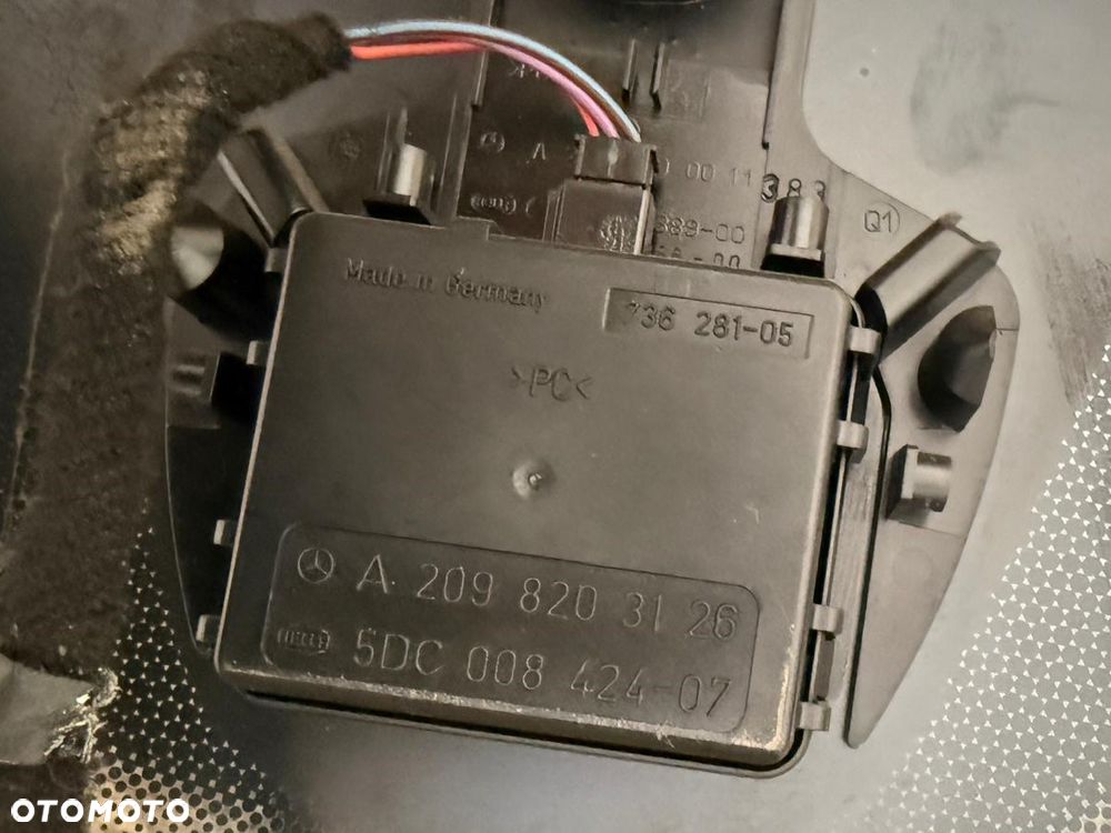Szyba czołowa przednia Mercedes W209 CLK 2003r A2098203126 - 5
