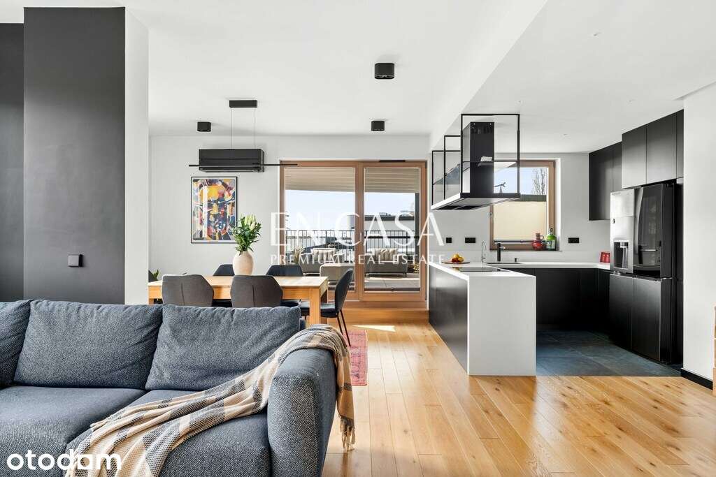 Apartament na Woli z charakterem 130 mkw, 2 tarasy