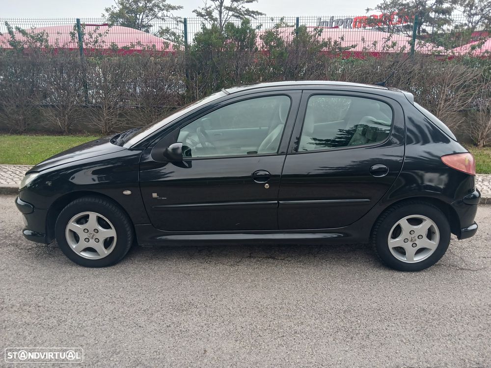 Peugeot 206 1.1 Black & Silver - 8