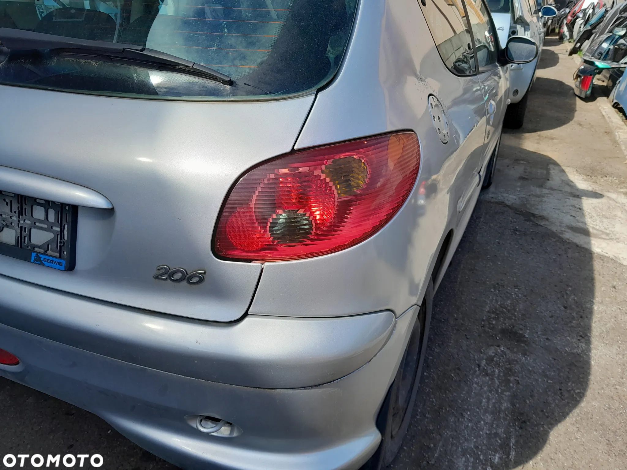 Lampa tylna prawa PEUGEOT 206 lift 03-09r. - 3