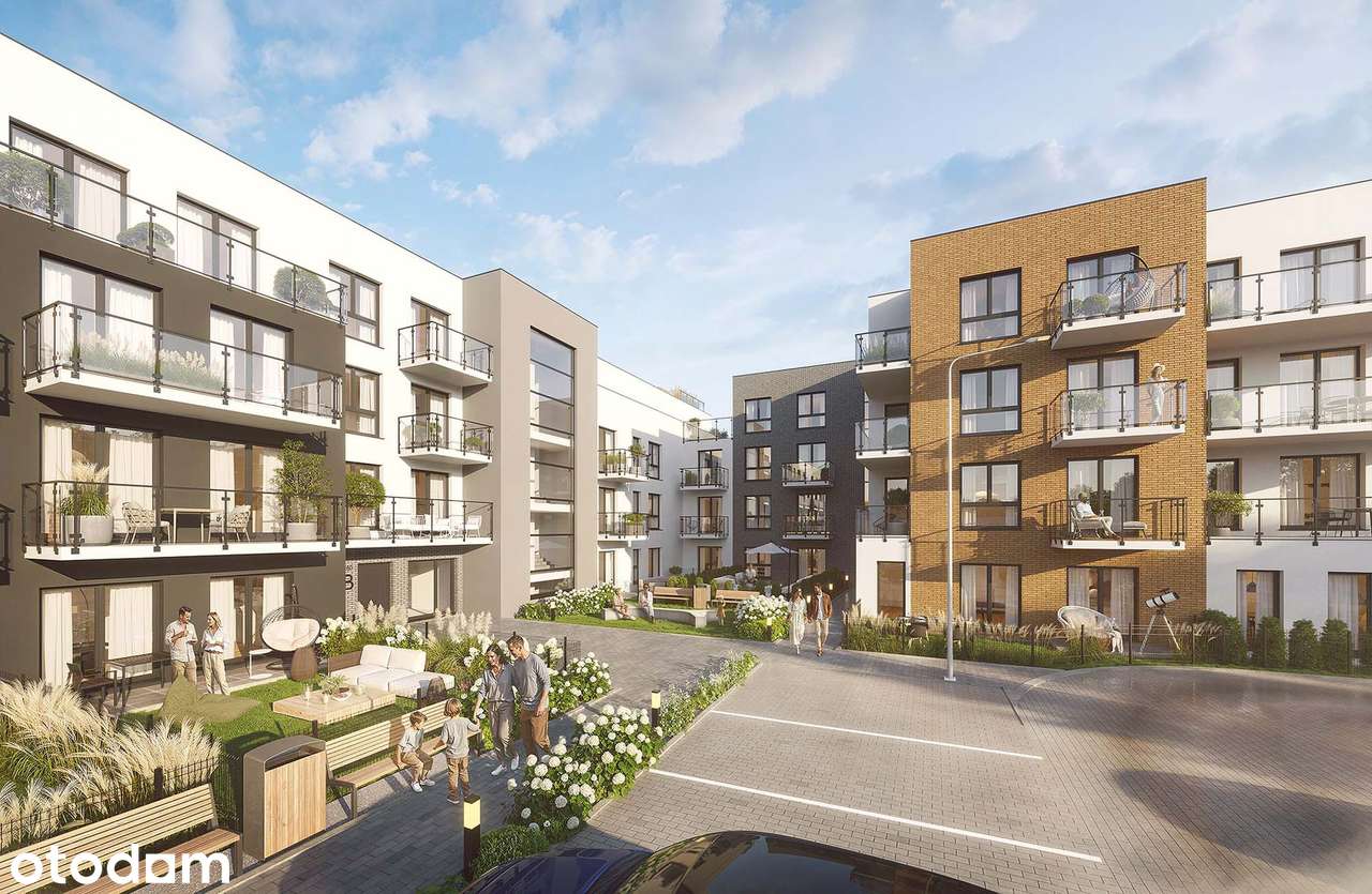 4-pokojowe mieszkanie 104m2 + ogródek Bez Prowizji