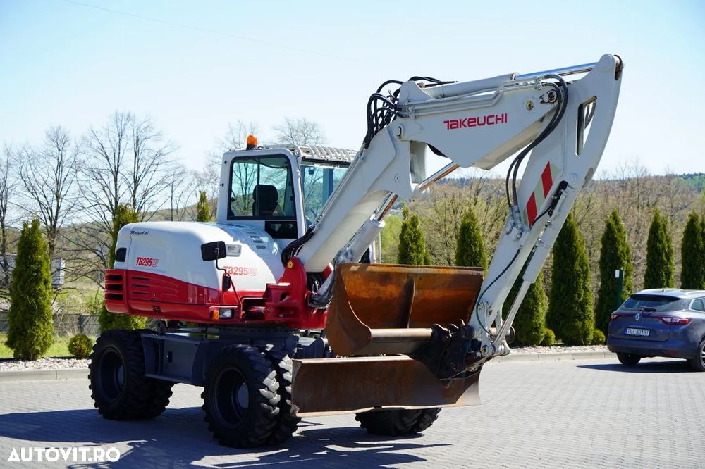 Takeuchi TB 295 W / EXCAVATOR PE ROȚI / 2016 / - 15