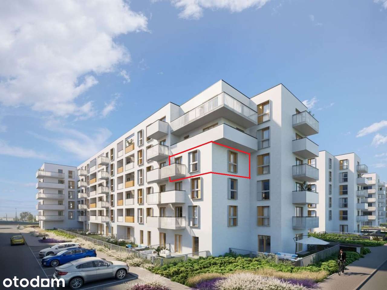 REZERWACJA | 2 pokoje w wysokim standardzie | Saska | 42,81m2