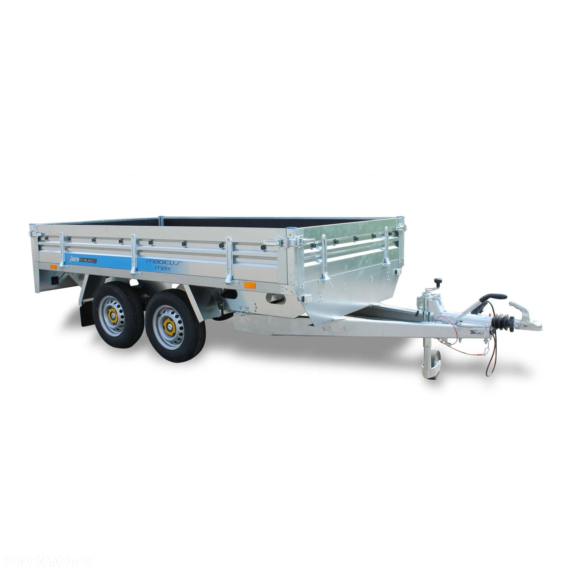 Faro MAGICUS MAX+ 2000kg 300x150x35 KOŁA POD SPODEM PRZYCZEPA NOWA! - 6
