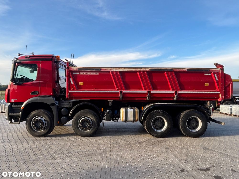 Mercedes-Benz Arocs 3246 Hydroburta Meiller Kipper 8x4 idealny stan - 3