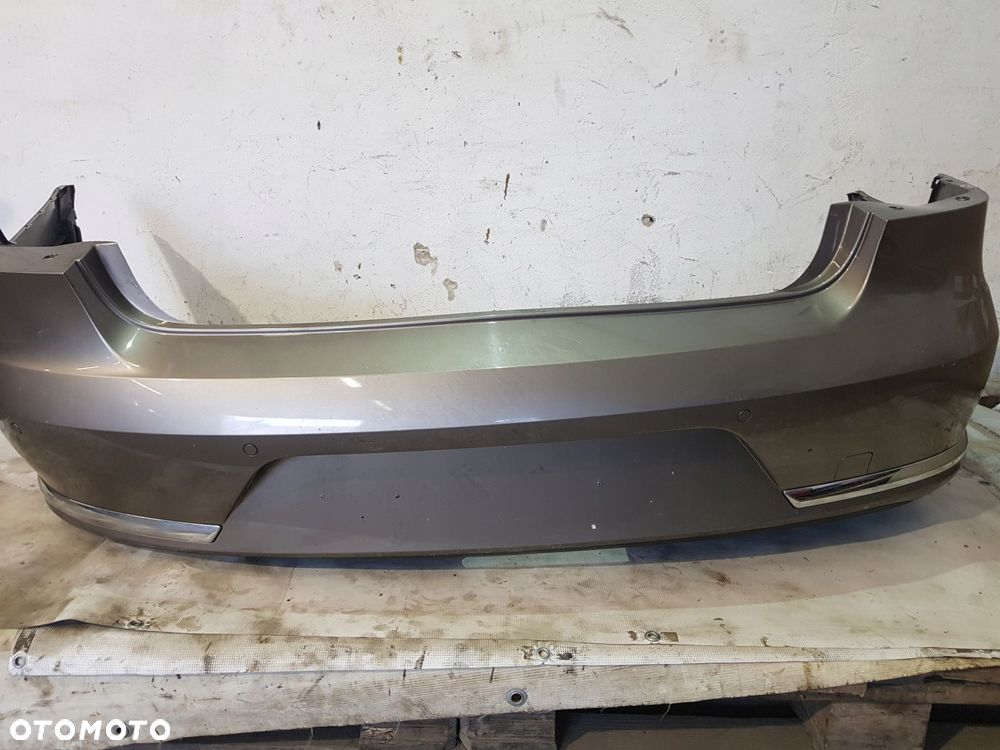 zderzak tył tylni pdc chrom la8x vw passat b7 2.0tdi 11r pod hak - 5