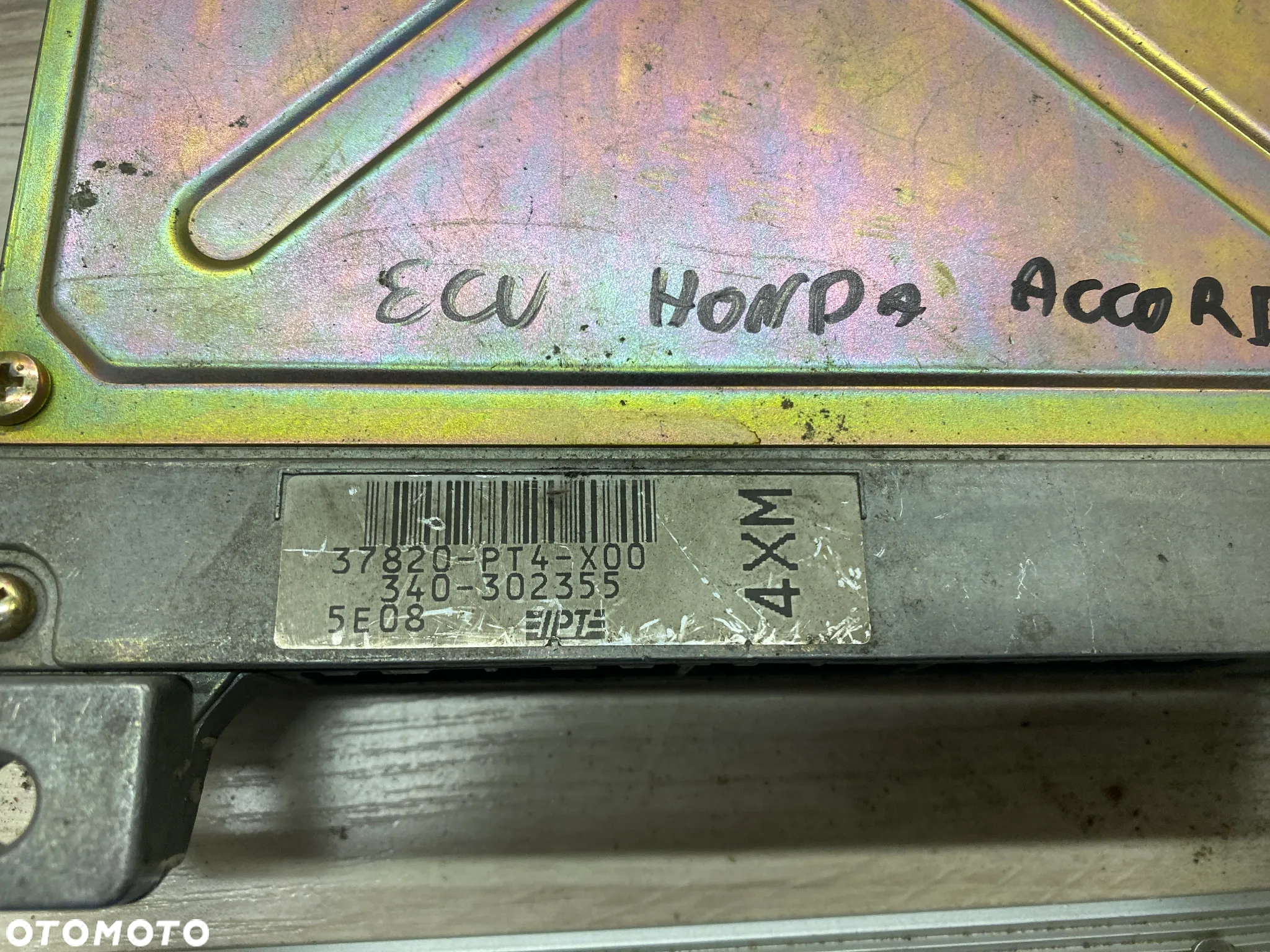 MODUŁ STEROWNIK KOMPUTER SILNIKA ECU HONDA ACCORD 37820PT4X00 - 2