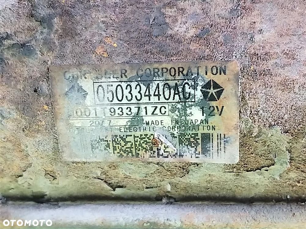 Rozrusznik Dodge Caliber  2.0CRD 140KM 2006-2011R  CHRYSLER M001T93371ZC - 8