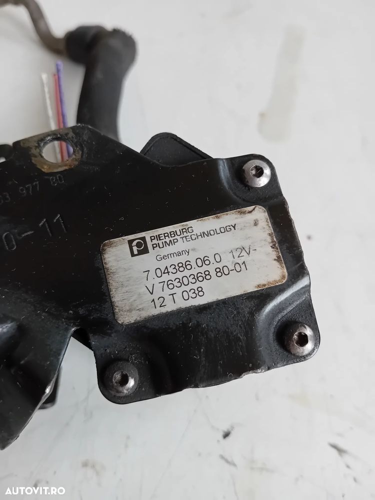 Pompa Secundara Auxiliara Apa Mini R50 R55 R56 R57 R60 1.6 Benzina 2010-2015 Cod 7630368 N18B16A - 6