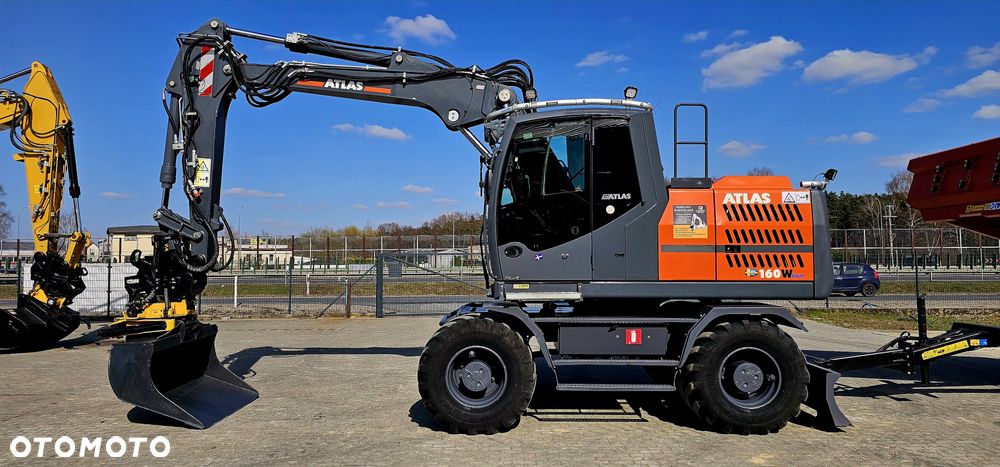 Atlas 160W 160 150W 140W 140 165W głowica roto /Engcon przyczepa szczypce - 3