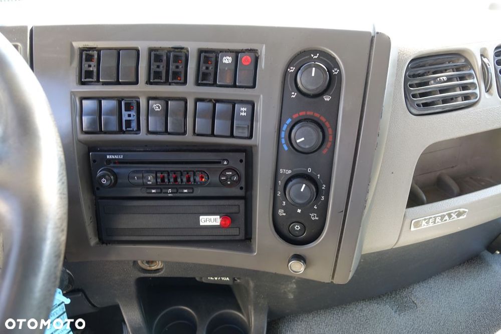 Renault KERAX 440 6X4 / MANUAL / WYWROTKA / DWUSTRONNA / KLAPO-DRZWI / HYDROBURTA / HDS FASSI F215C - 35