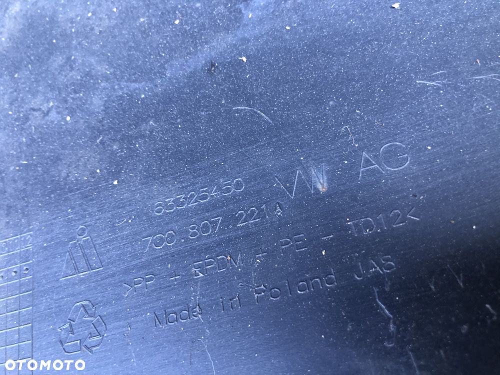 B163. Zderzak Przedni Przód Volkswagen Cratfer II 700807221 (od 2016R) - 13