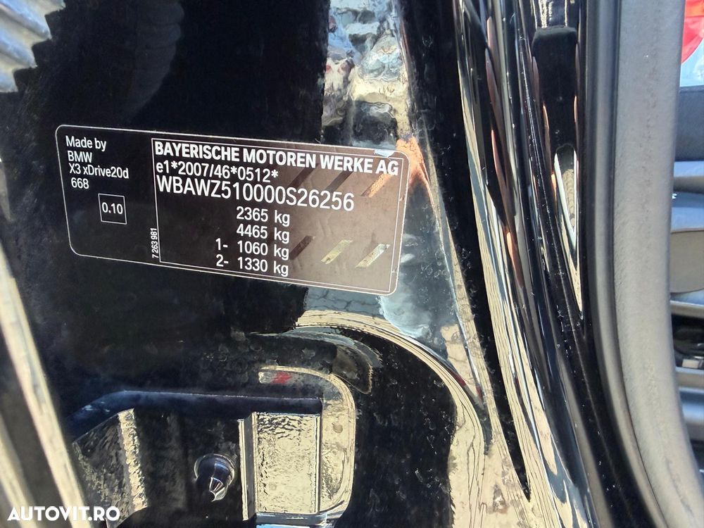 BMW X3 xDrive20d AT Advantage - 25