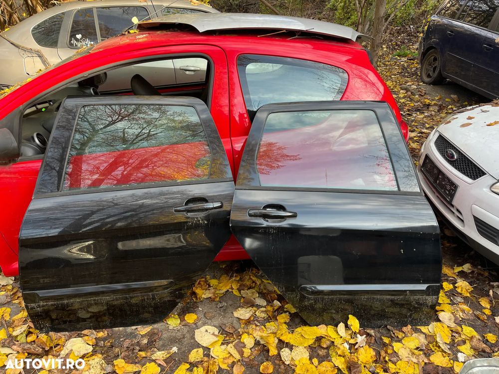 Usa stanga/usa dreapta spate Peugeot 308 SW break negru 2009 - 1