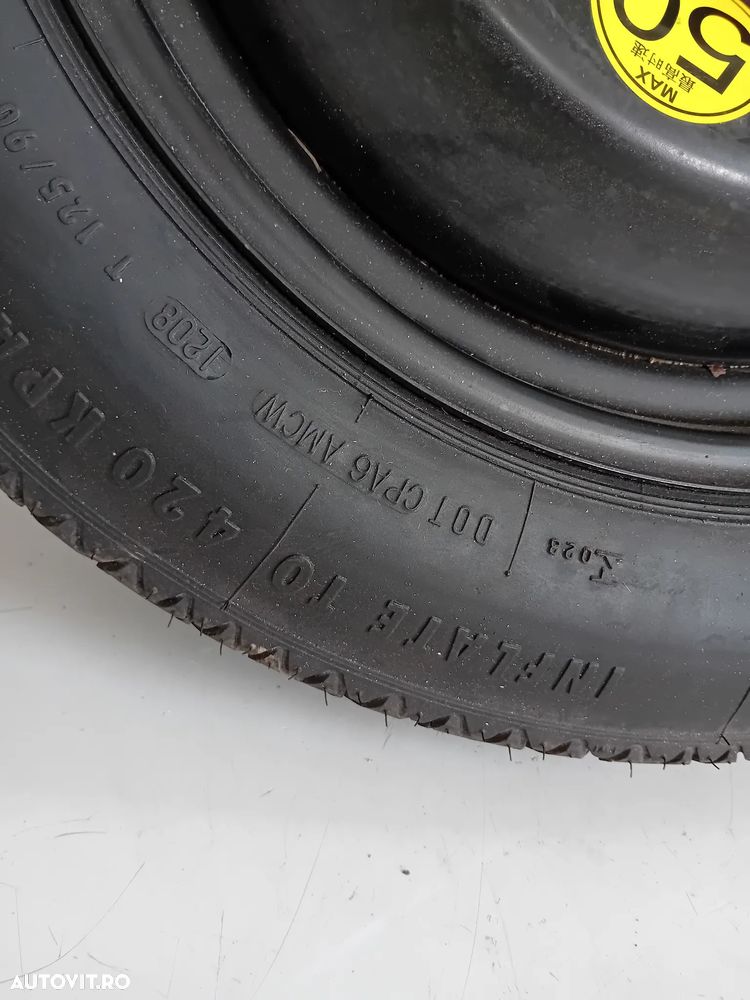 Roata Rezerva Slim Ford Mondeo MK4 S Max C Max R16 125/90R16 - 6