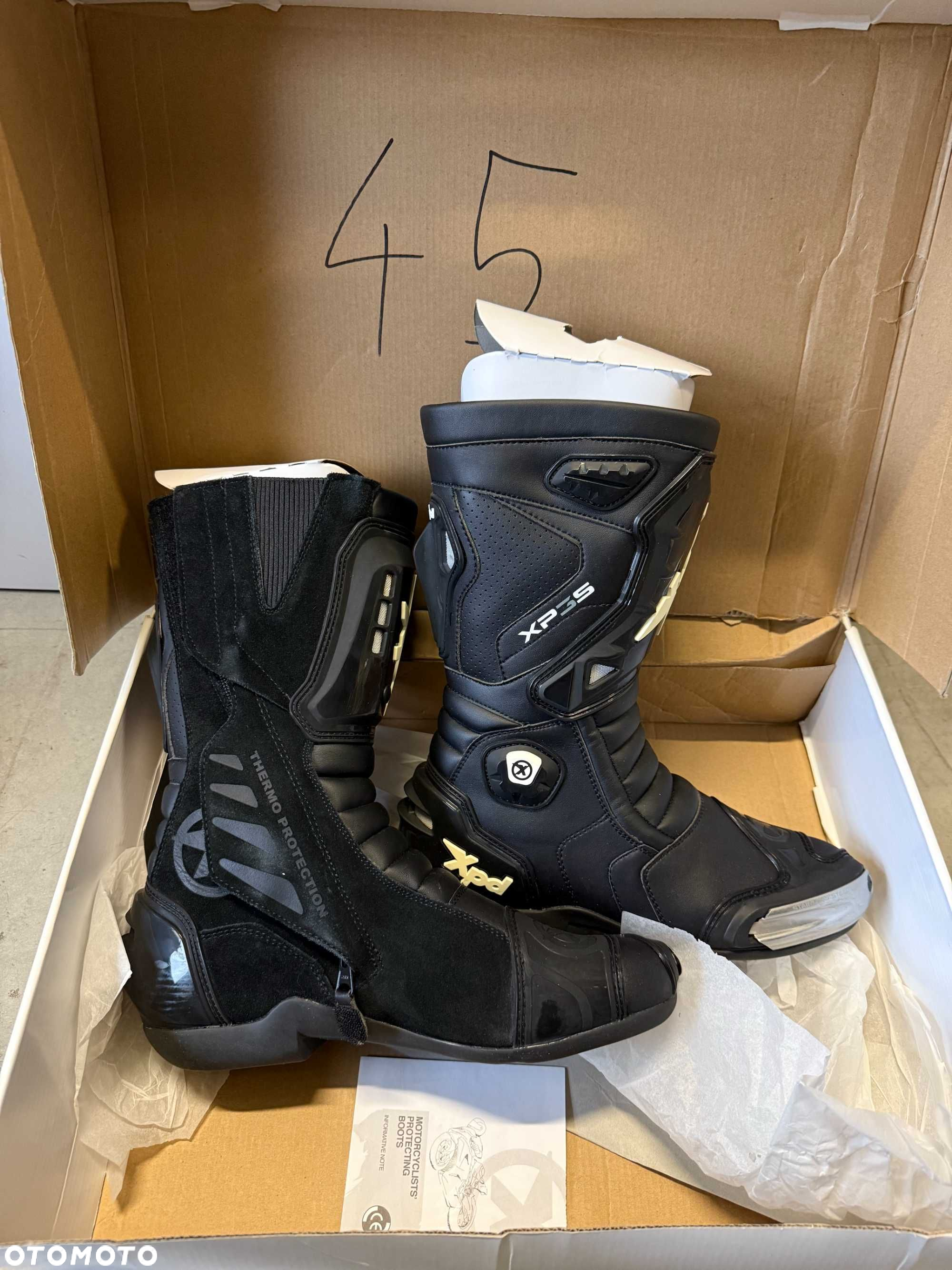 Buty motocyklowe XPD XP3-S rozmiar 45 - 4