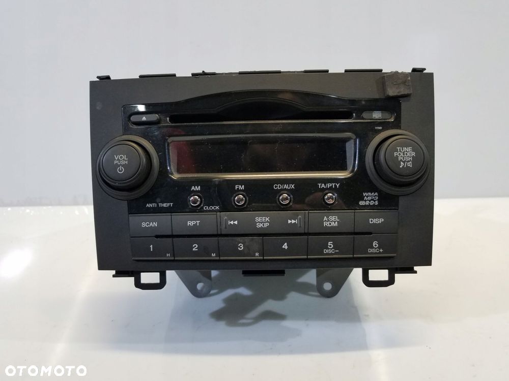 radio cd honda cr-v iii 39100-swa-g002 - 2