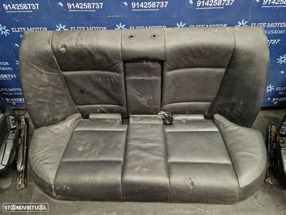 Jogo de bancos usados BMW SERIE 3 E46 SEDAN PACK M PELE PRETOS - 13