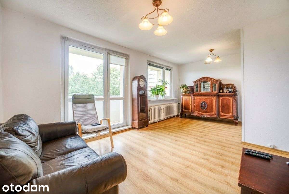 Słoneczne 4 pokojowe mieszkanie, Duży Balkon