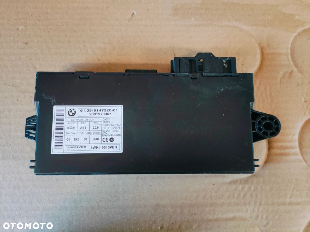 BMW E90 LIFT STEROWNIK MODUŁ KOMFORTYU 5WK49513VBR - 1