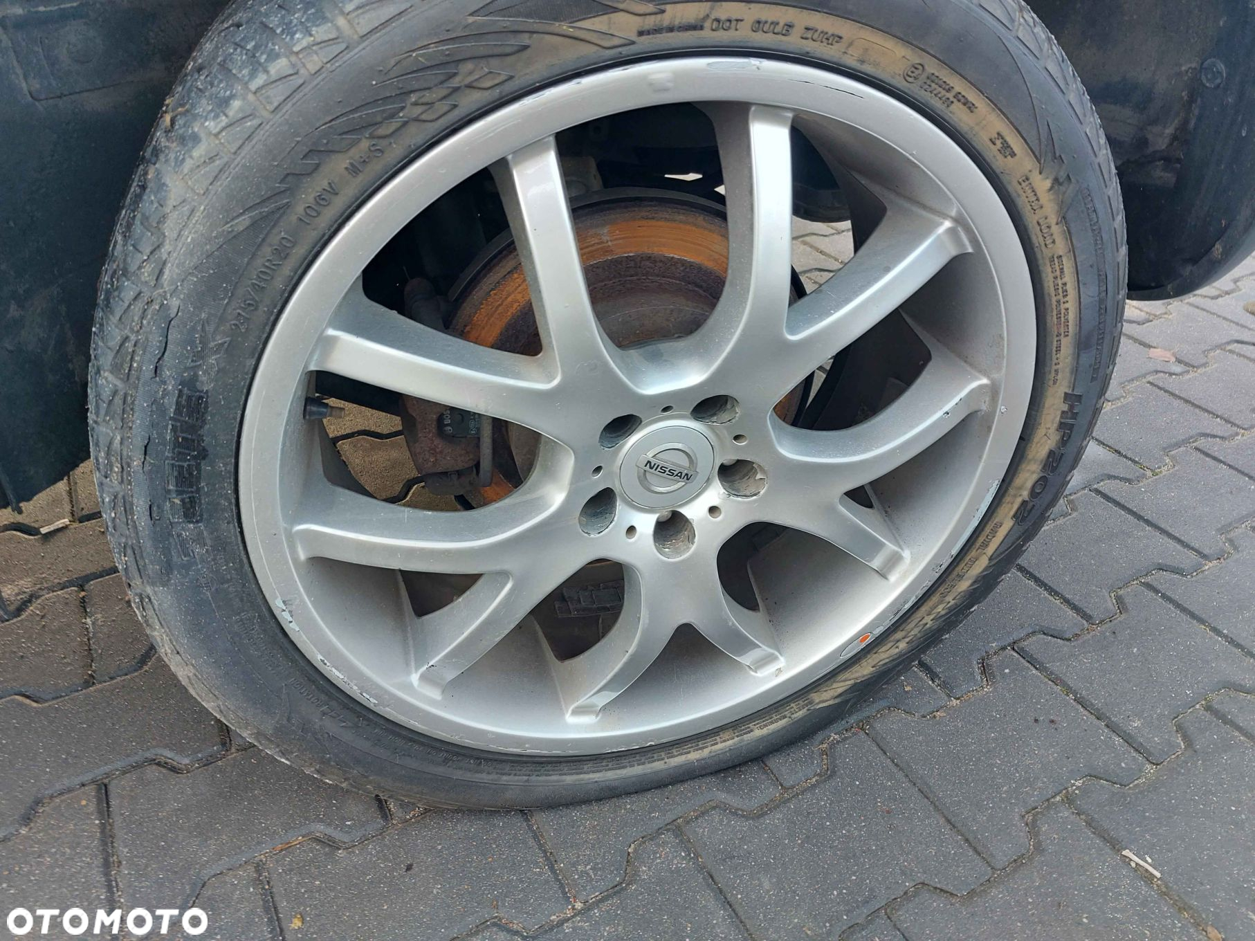 FELGI ALUMINIOWE 4SZT 5X114,3 FI 66,1 R20 NISSAN MURANO Z50 - 2