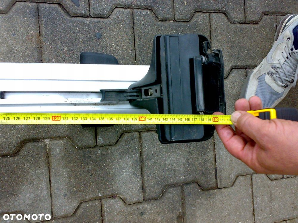 relingi dachowe thule mocowania bagażnika 155cm. jak nowe - 8