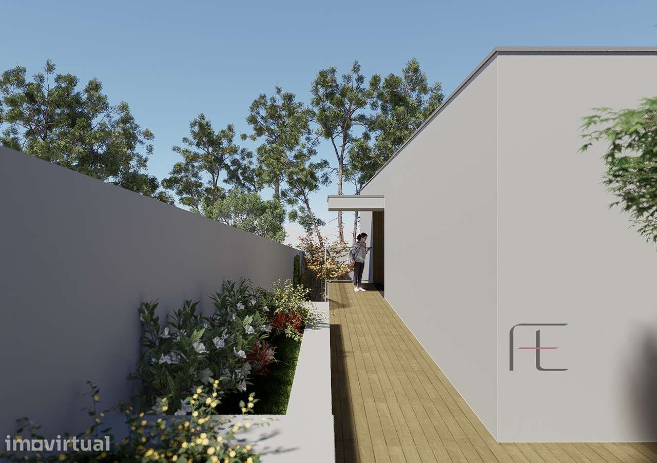 Lote de 433m² em Souto com Projeto Aprovado, Licença em Pagamento - Grande imagem: 3/14