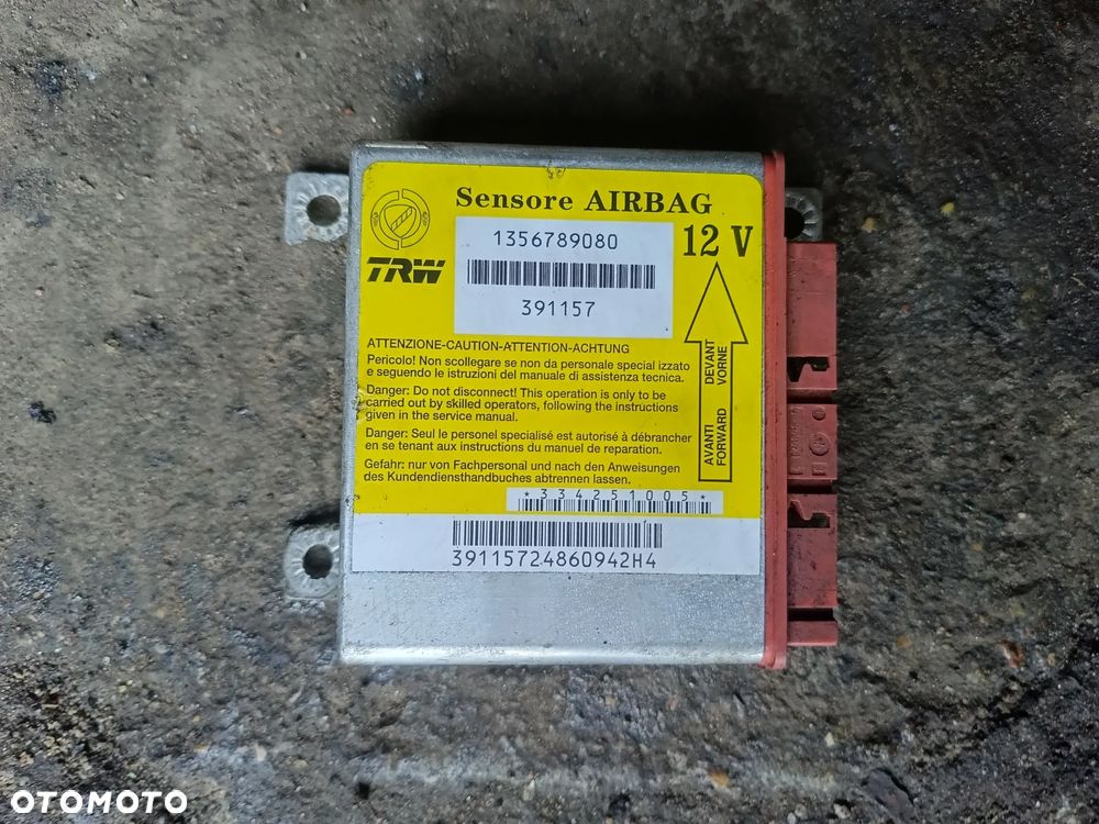 SENSOR PODUSZEK AIRBAG JUMPER III DUCATO III BOXER III 1356789080 - 1