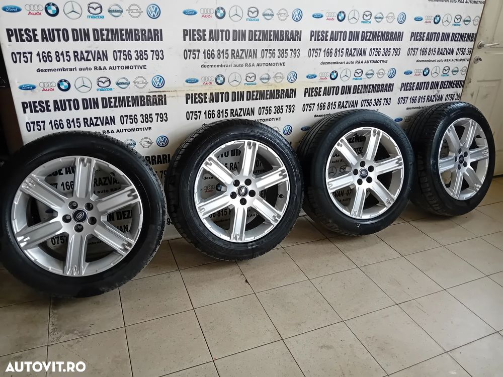 Jante Aluminiu R19 Range Rover Evoque Discovery Sport 235/55R19 Anvelope Michelin Bune DOT0923 M+S - 1