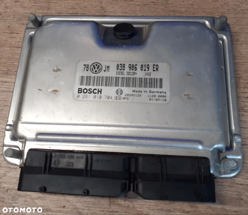 Sterownik Silnika ECU Komputer VOLKSWAGEN PASSAT B5 1.9 TDI - 1