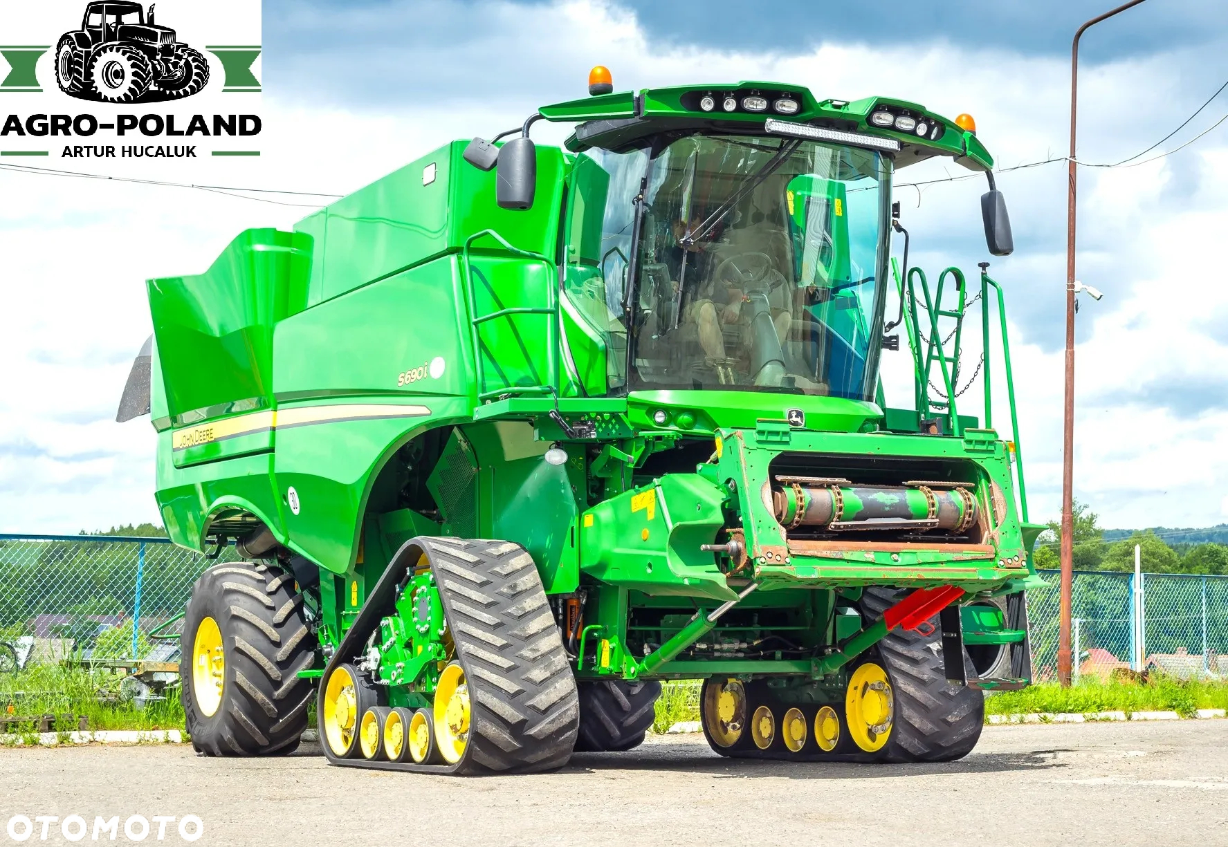 John Deere S 690 i - 2015 ROK - 1823 h + HEDER VARIO JD 640 EX - 12,2 M - 3