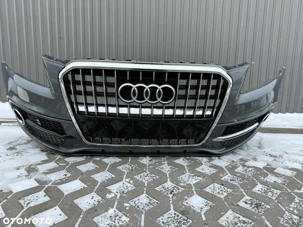 Audi Q5 I 8R FL Lift S-Line Zderzak przód przedni LX7R pod xenon 2012-18 - 1