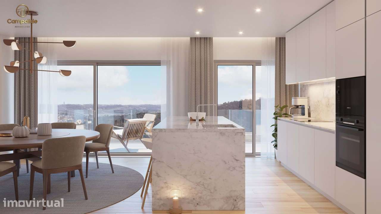 Apartamento T2 com varanda e parqueamento em Campolide, Lisboa - Grande imagem: 3/21