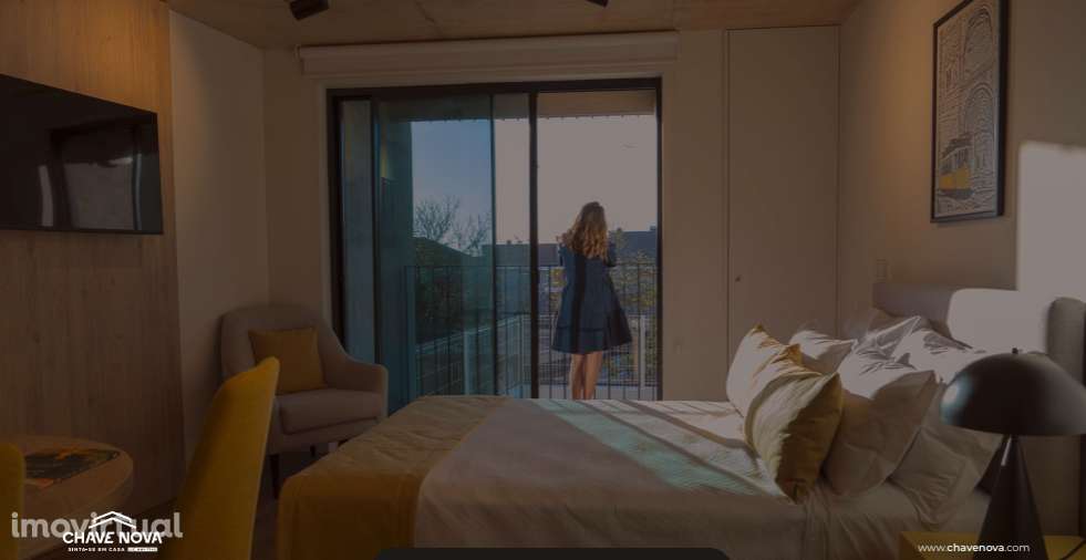 Apartamento T1 c/Varanda (14.24m2) junto à Marina D'Afurada - Grande imagem: 3/13