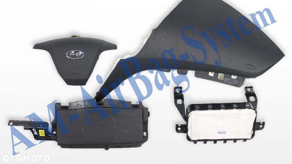 Hyundai Santa Fe Deska Poduszki Poduszka Pasy Pas AirBag Konsola Kokpit Regeneracja Naprawa - 1