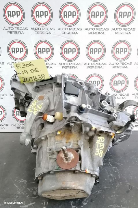 Caixas de velocidades PSA 206, 306, 406, Xsara, Xantia 1.9 diesel referência 20TB38, 20DL45, 20TA20, 20TB59, 20CQ29 .20DL72. - 1