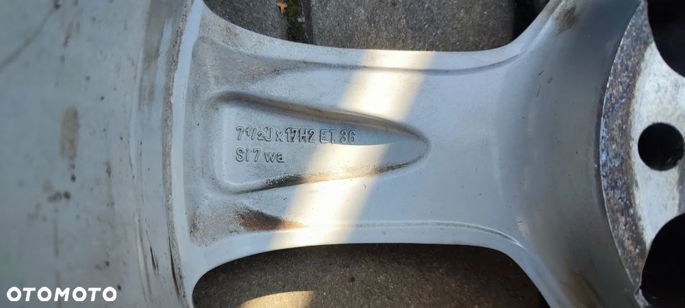 FELGI ALUMINIOWE STOPNIOWANE 5x112 2x18.5Jx17 CALI ET34 2034013302 2x7.5JX17 CALI ET30 RONAL KOMPLET 4 SZTUKI - 11