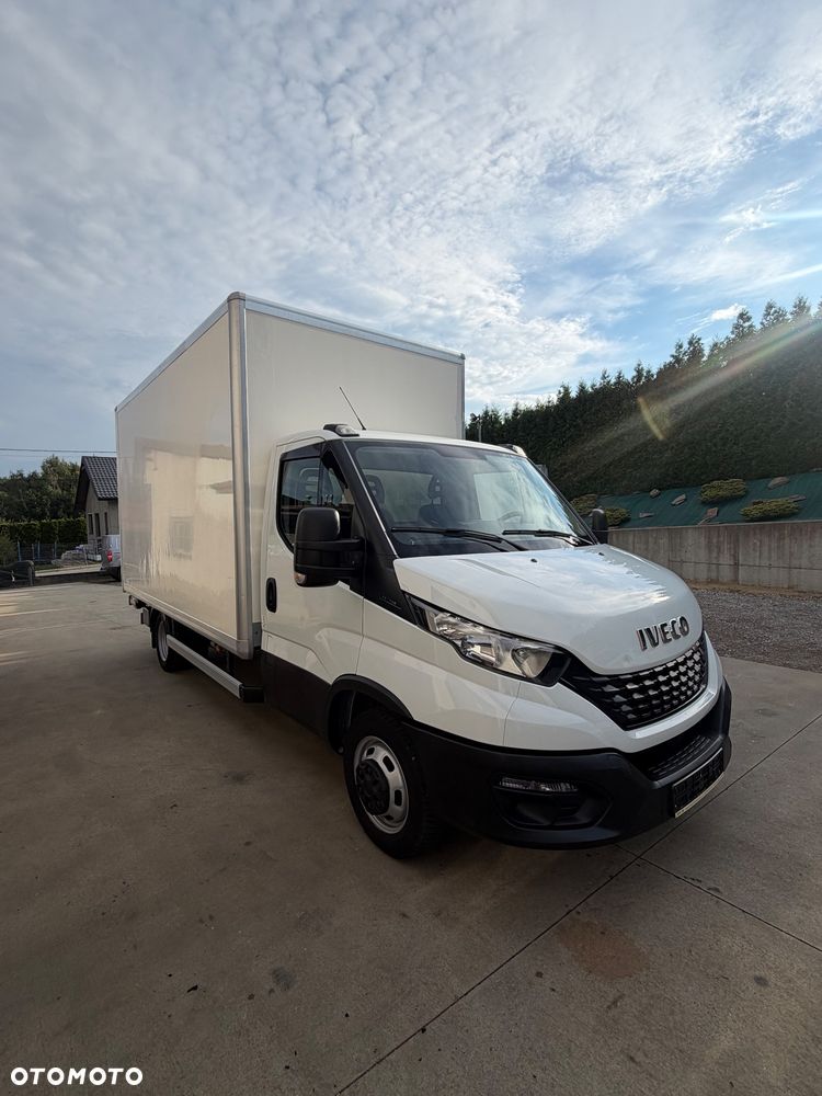 Iveco Daily 35C14 Kontener 8 Palet z windą na bliźniaku Niski Przebieg - 2