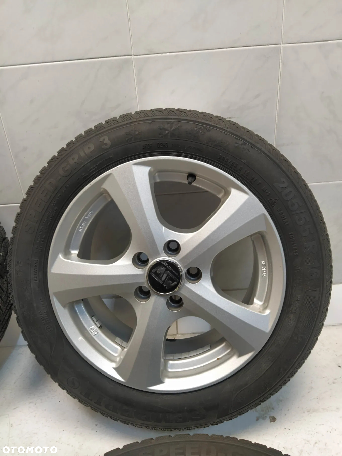 SKODA SEAT AUDI VW 7X16 ORYGINALNE MSW FELGI ALUMINIOWE R16 ET45 OPONY 205/55 KOŁA - 3